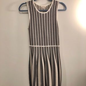 Thick Jacquard Knit Dress